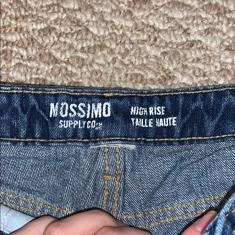 High Rise Jean Shorts - Picture 3 of 3